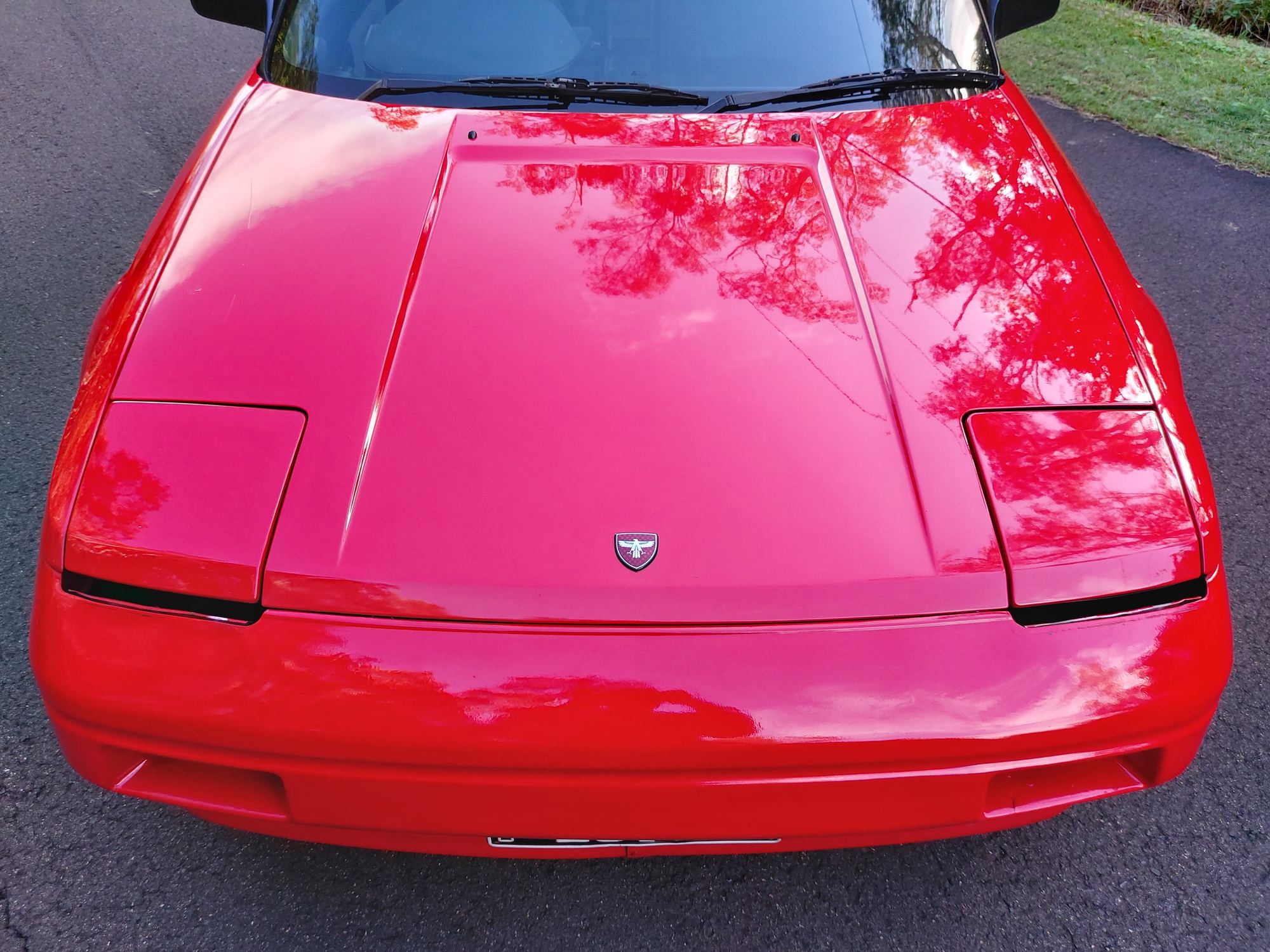 Toyota MR2 bonnet after paint correction · deep gloss finish restored · Sunny Coast Auto Detailing